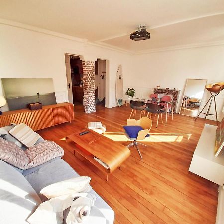 Ferienwohnung Tres Beau 2P Avec Vaste Sejour Ensoleille - A 50 M Du Metro Du Marche Et De La Mairie Clichy Exterior foto